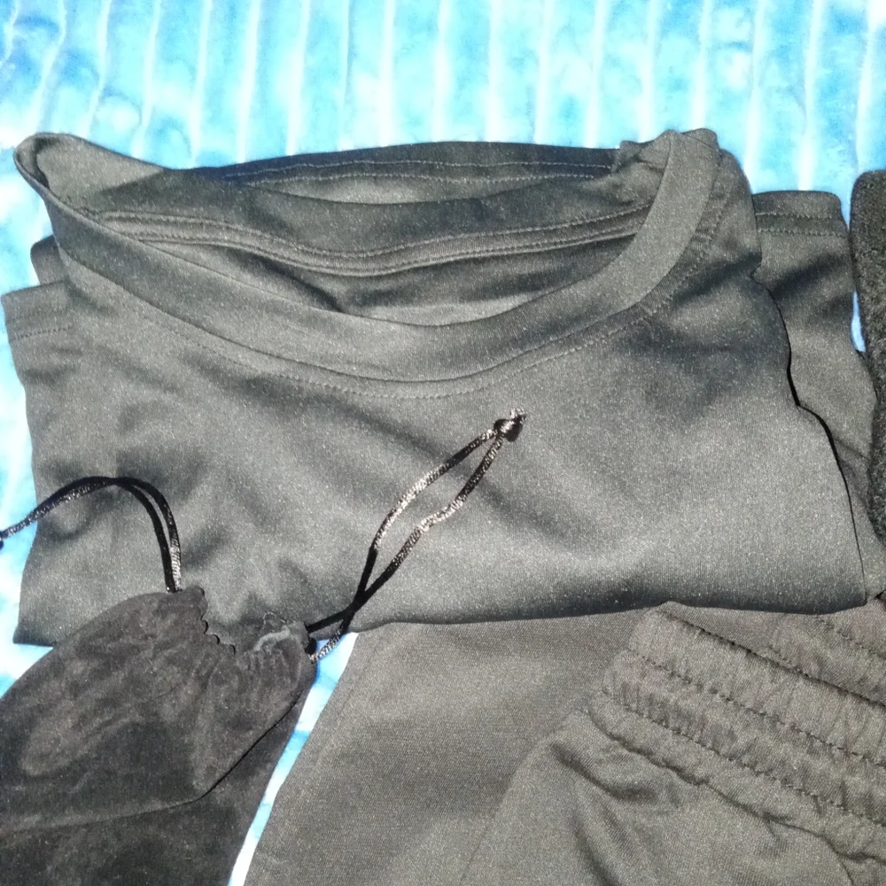 🖤 NWT Mens Burglar Robber Halloween Costume Size Small Funny Comedy Sign Party - Picture 6 of 7